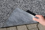Stenfolie naturfarve 40cm