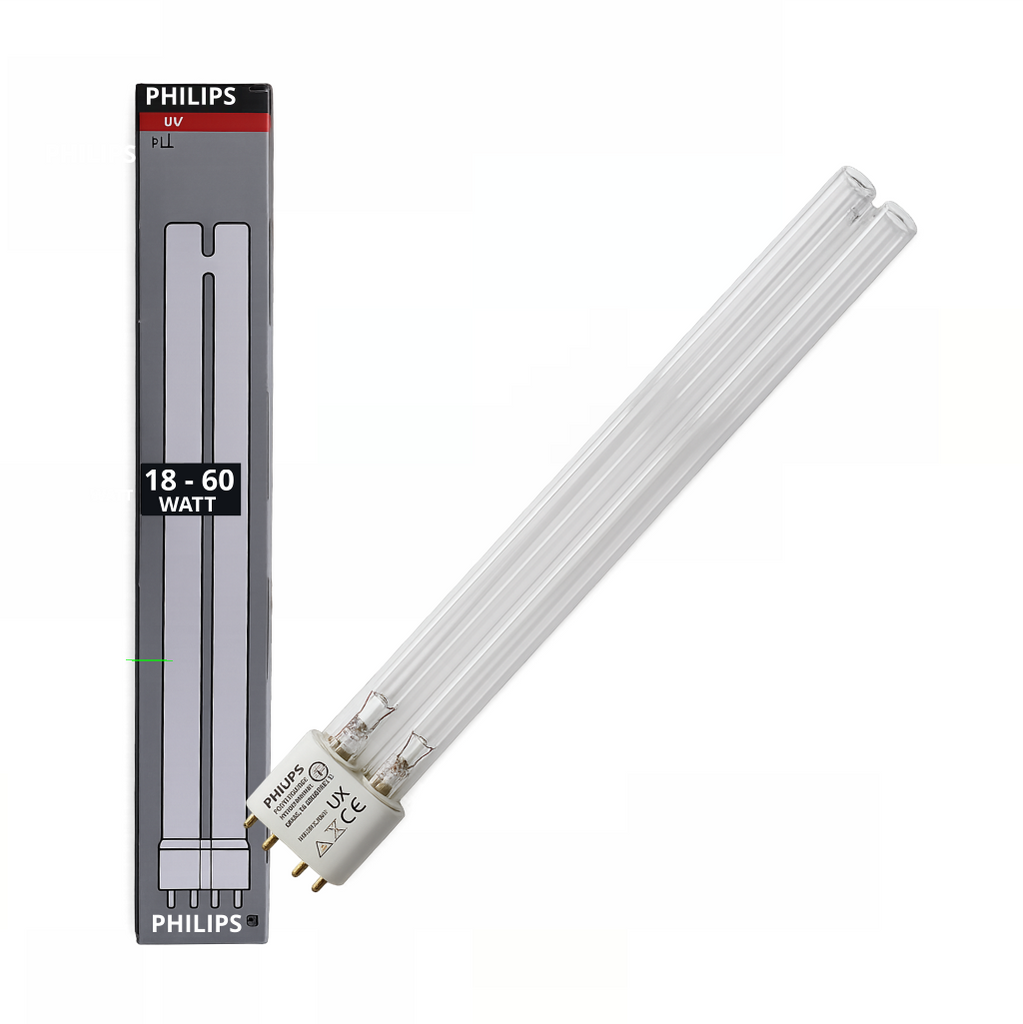 UVC-rør/pære PL fra 18W - 60W (Philips)
