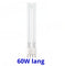 UVC-rør/pære PL fra 18W - 60W (Philips)