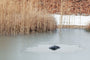 Vintersikring af din havedam gøres nemt med en IceFree4Seasons fra Oase. Den holder hul i isen om vinteren og kan bruges som et lille flydespringvand om sommeren.