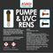 Asagi Pumpe og UVC rens