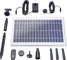 PondoSolar 600 solcelle springvand med LED lys